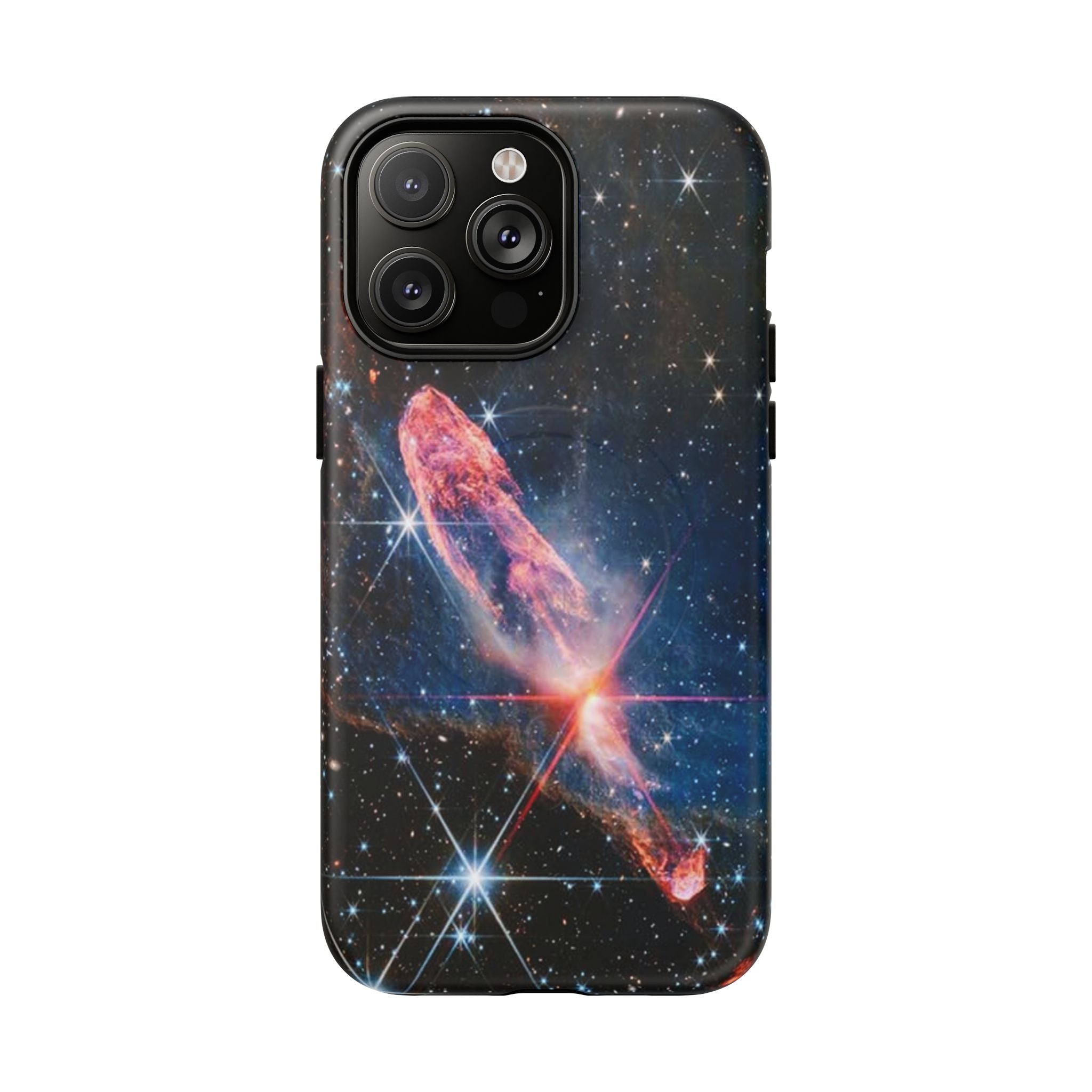 Coque de téléphone Nébuleuse Cosmique | Coque magnétique robuste, motif Galaxie spatiale