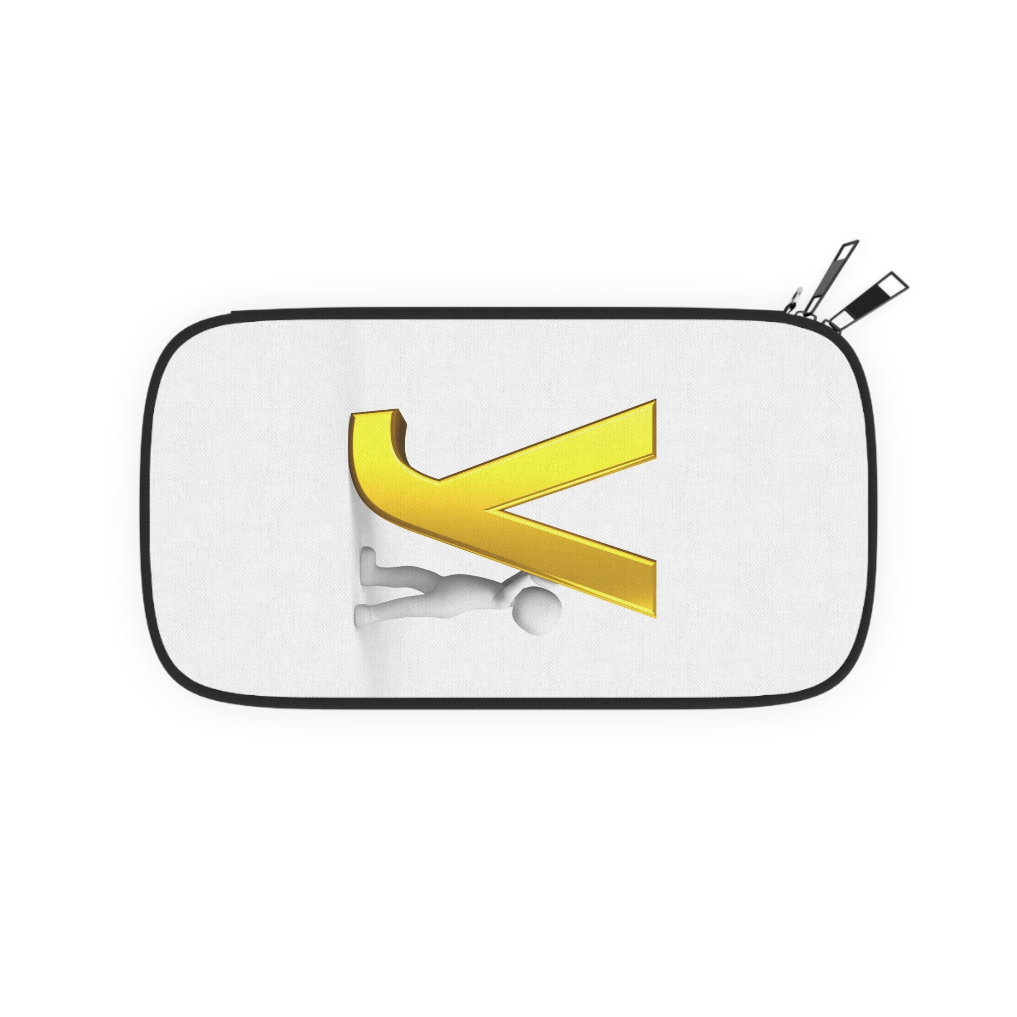 Yellow Letter Y Illustration Passport Wallet | Monogram Initial Travel Case