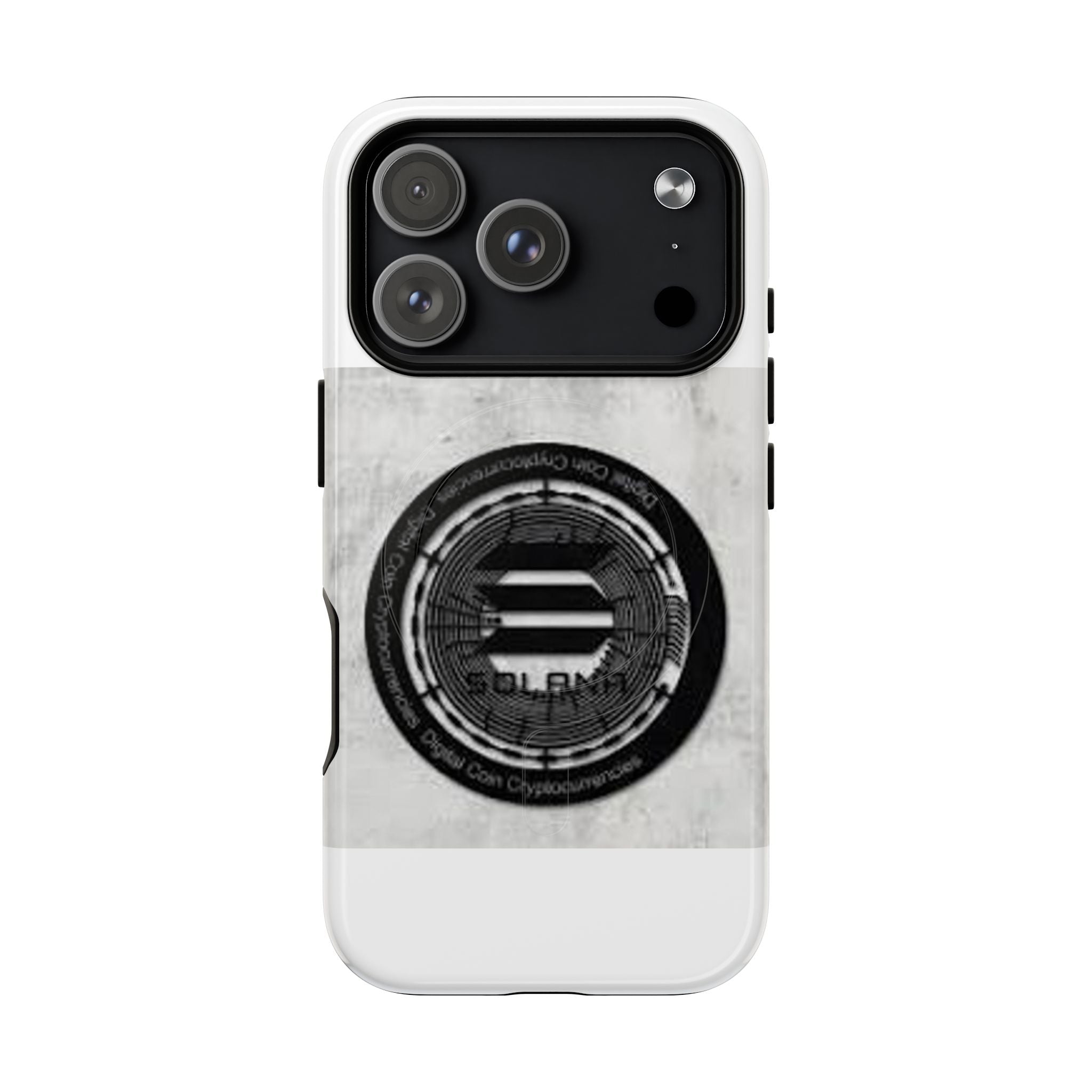 Coque de téléphone Solana Crypto Coin | Coque magnétique robuste