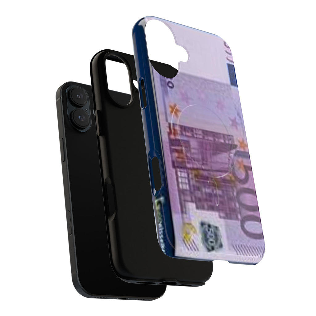 500 Euro Banknote Phone Case | Tough Magnetic Case, Money Print iPhone Cover