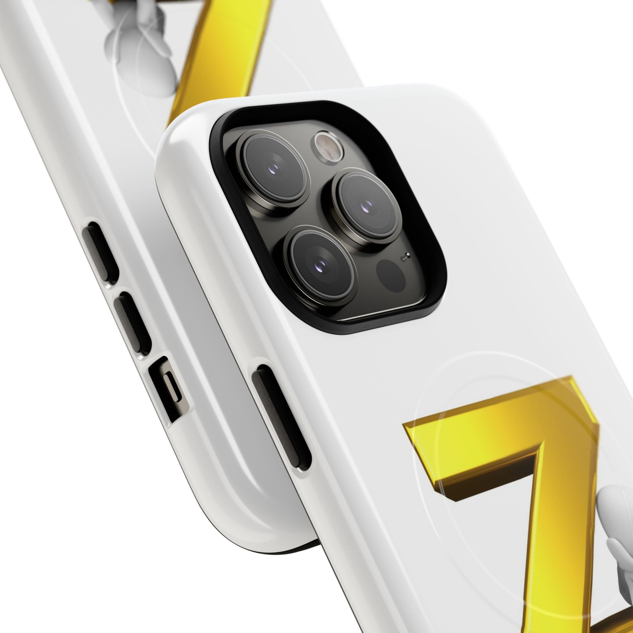 Gold 3D Letter Z Phone Case | Tough Magnetic Case, Monogram Initial