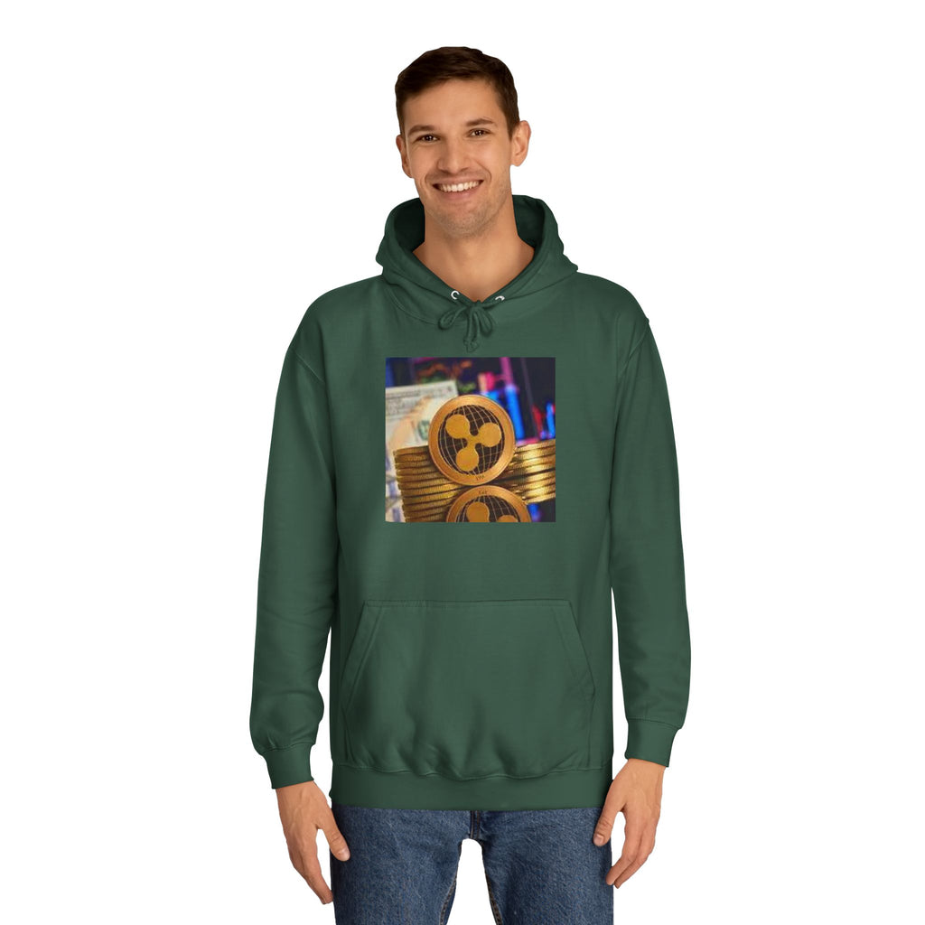 Ripple Cryptocurrency Hoodie | Ripple Coin Graphic, Crypto Stack, Blockchain Fashion