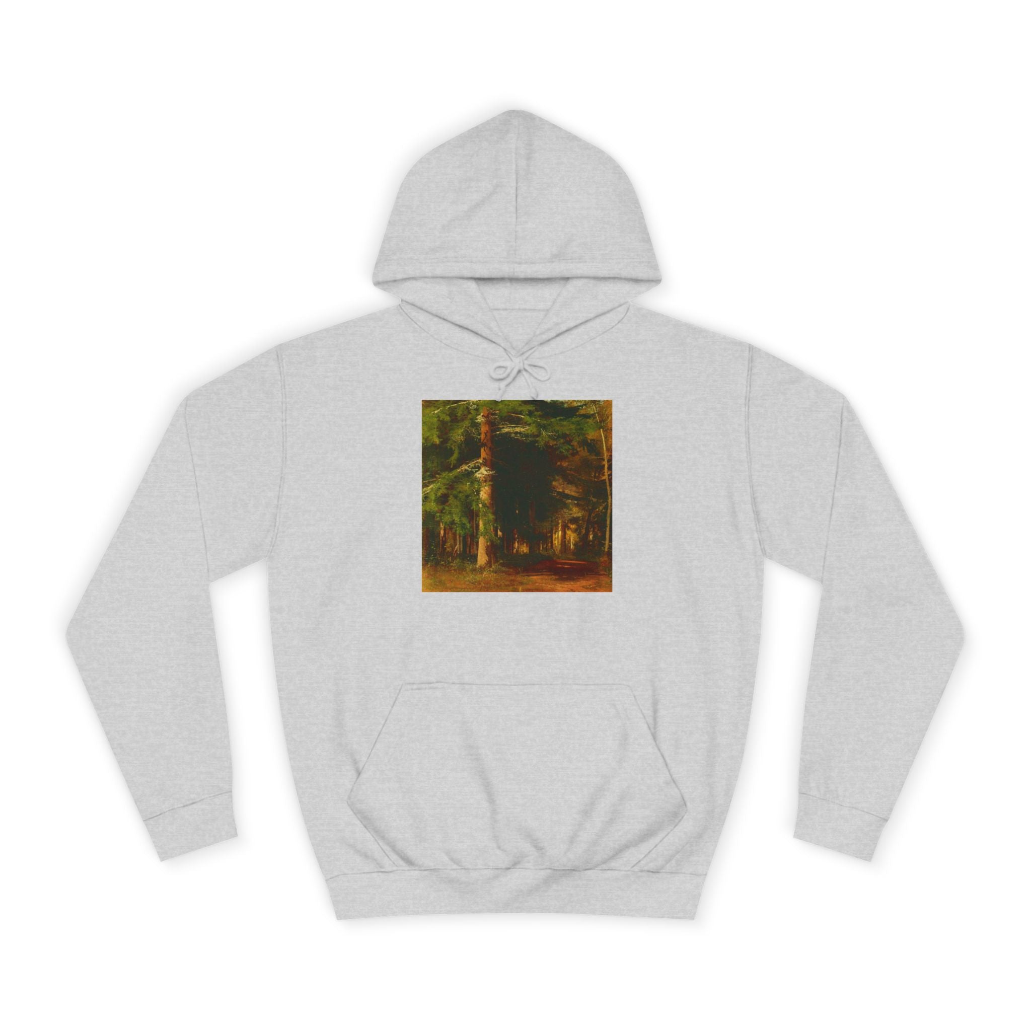 Sweat à capuche motif Forêt | Sweat-shirt vintage Arbres des bois