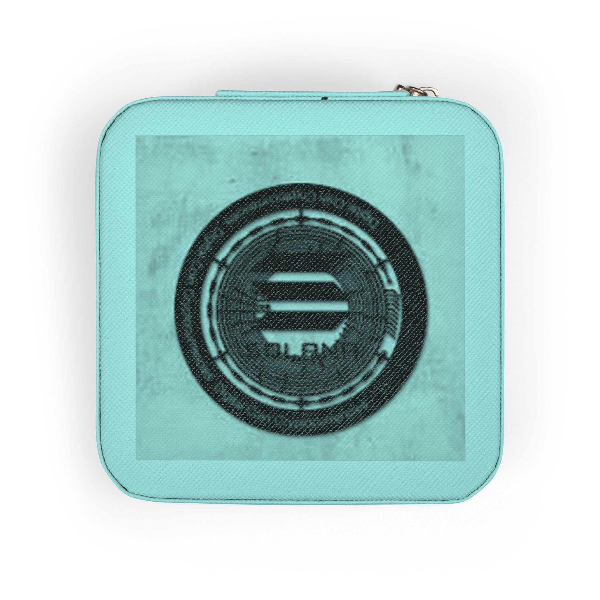Solana Crypto currency Jewelry Travel Case | Compact Velvet Organizer