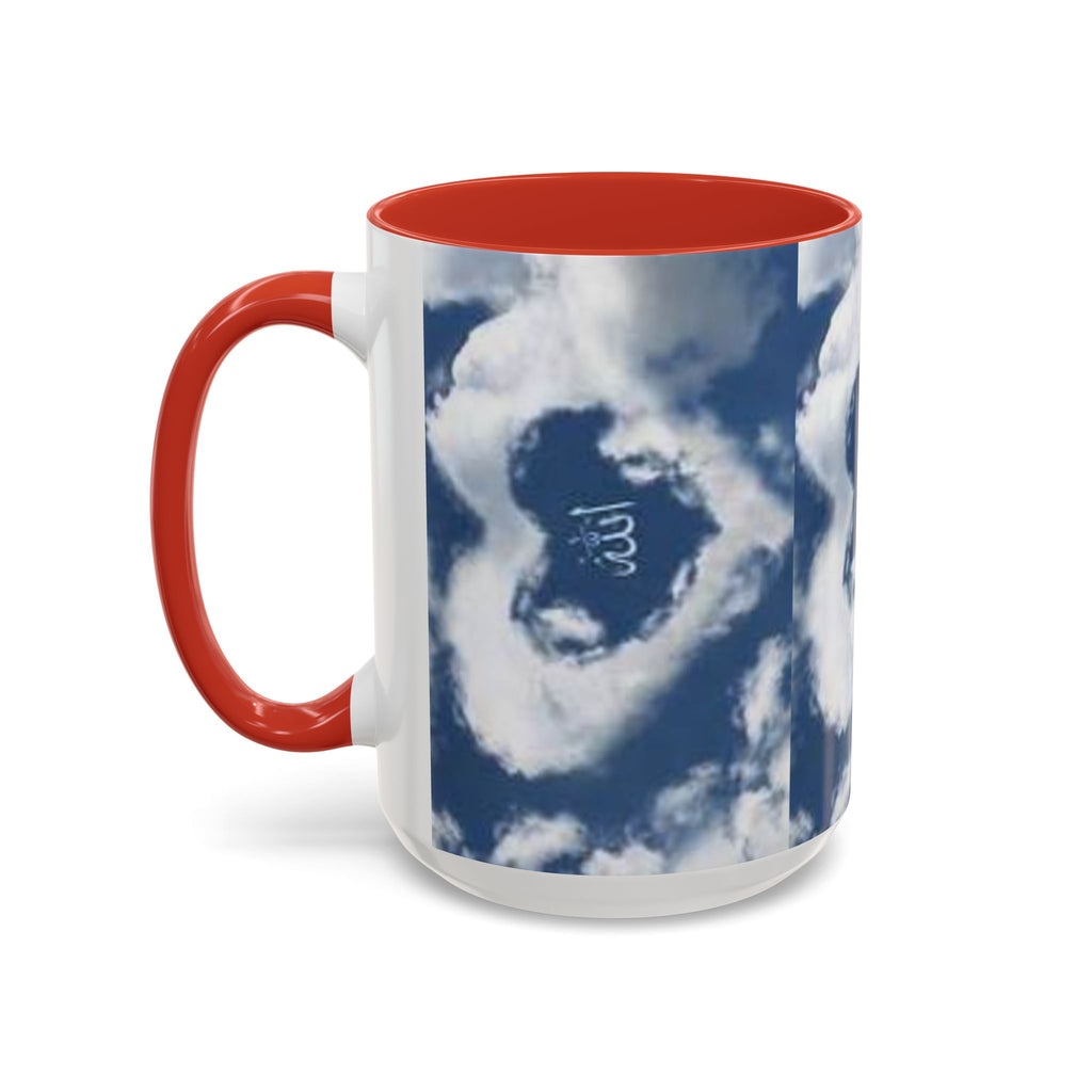 Allah Cloud Heart Mug | Accent Coffee Mug 11oz 15oz