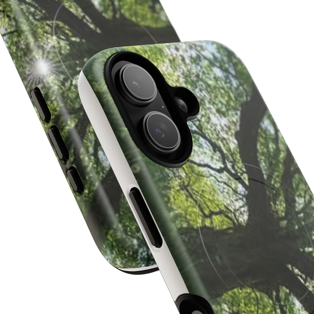 Sunlit Oak Tree Phone Case | Tough Magnetic Case