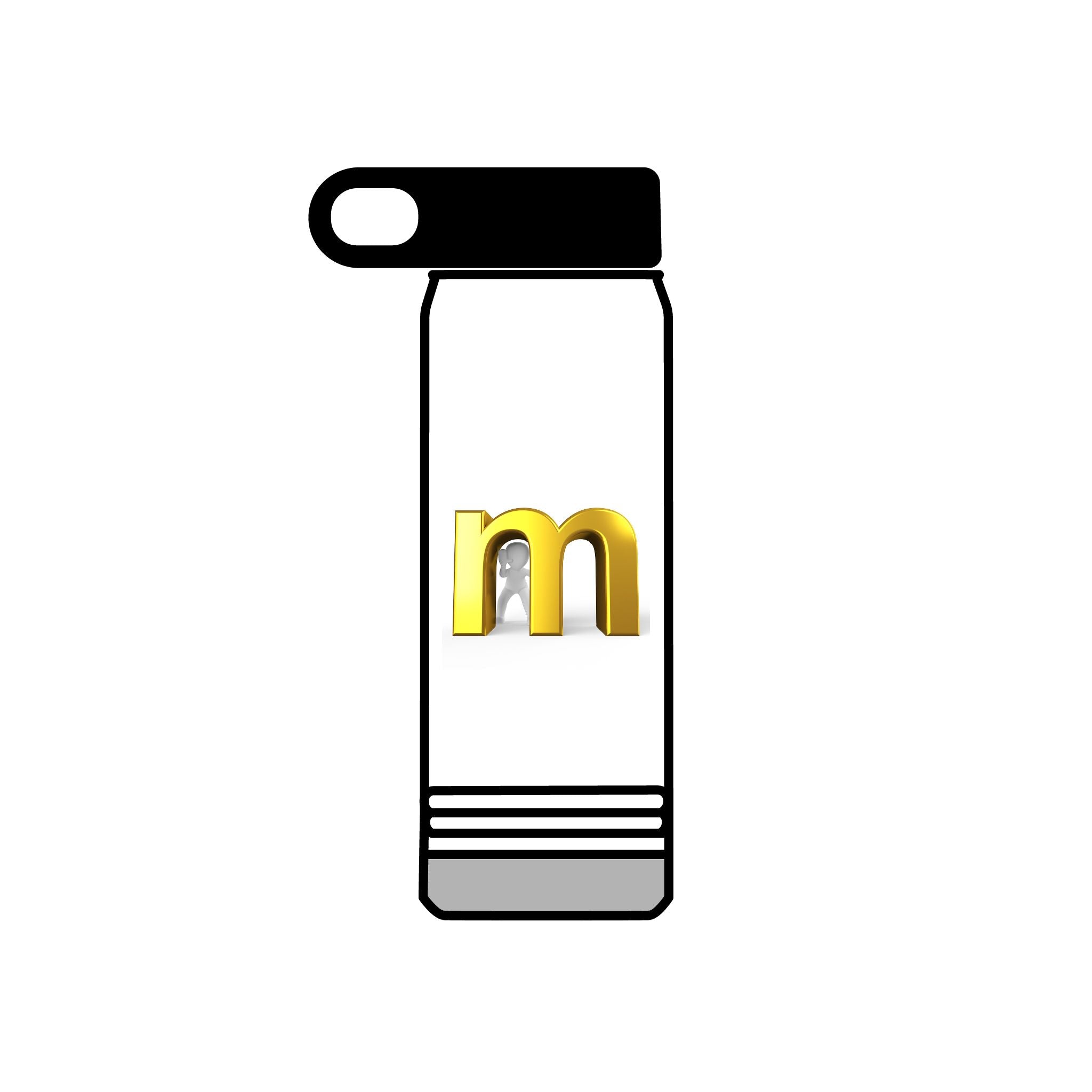 Bouteille d'eau M dorée | 590 ml