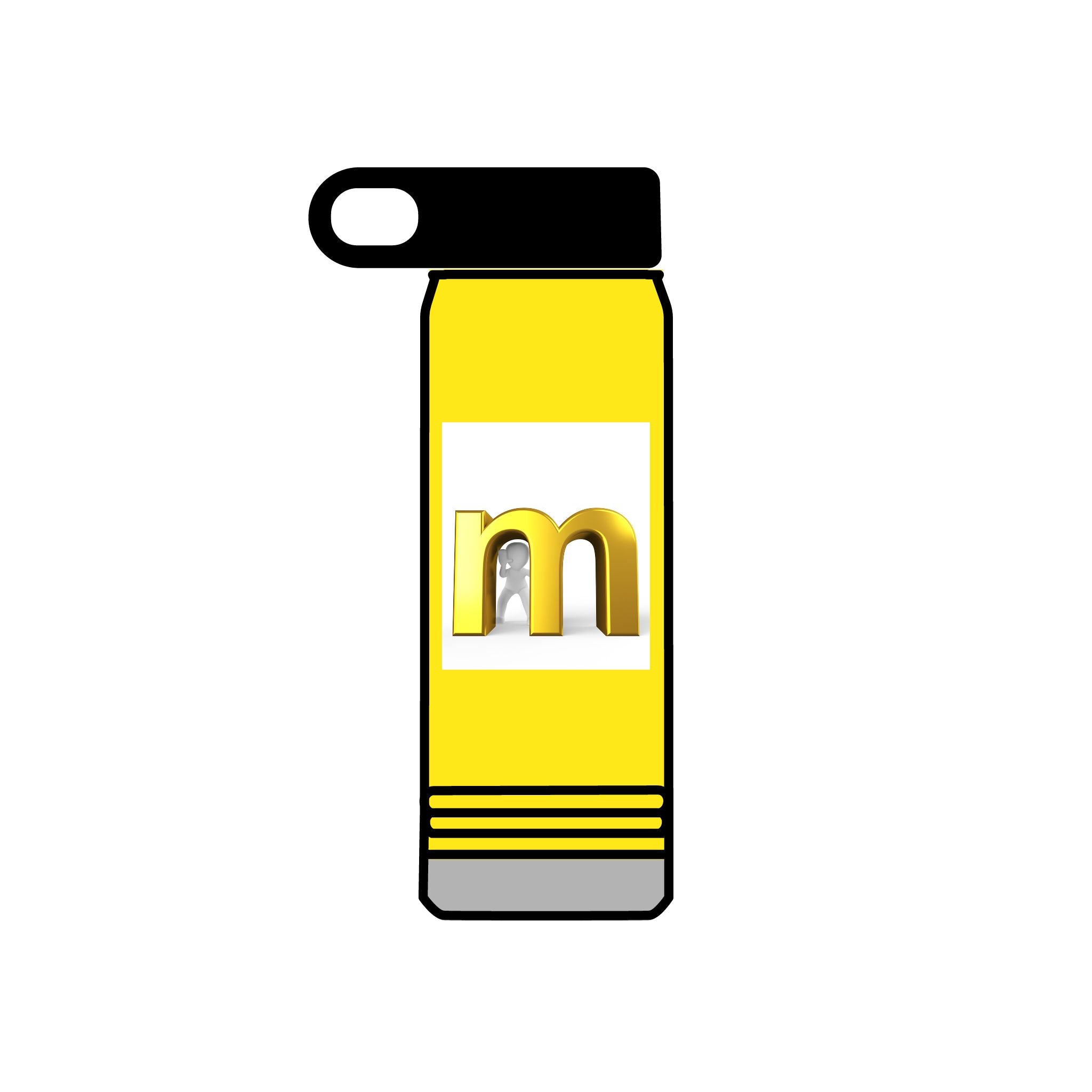 Bouteille d'eau M dorée | 590 ml