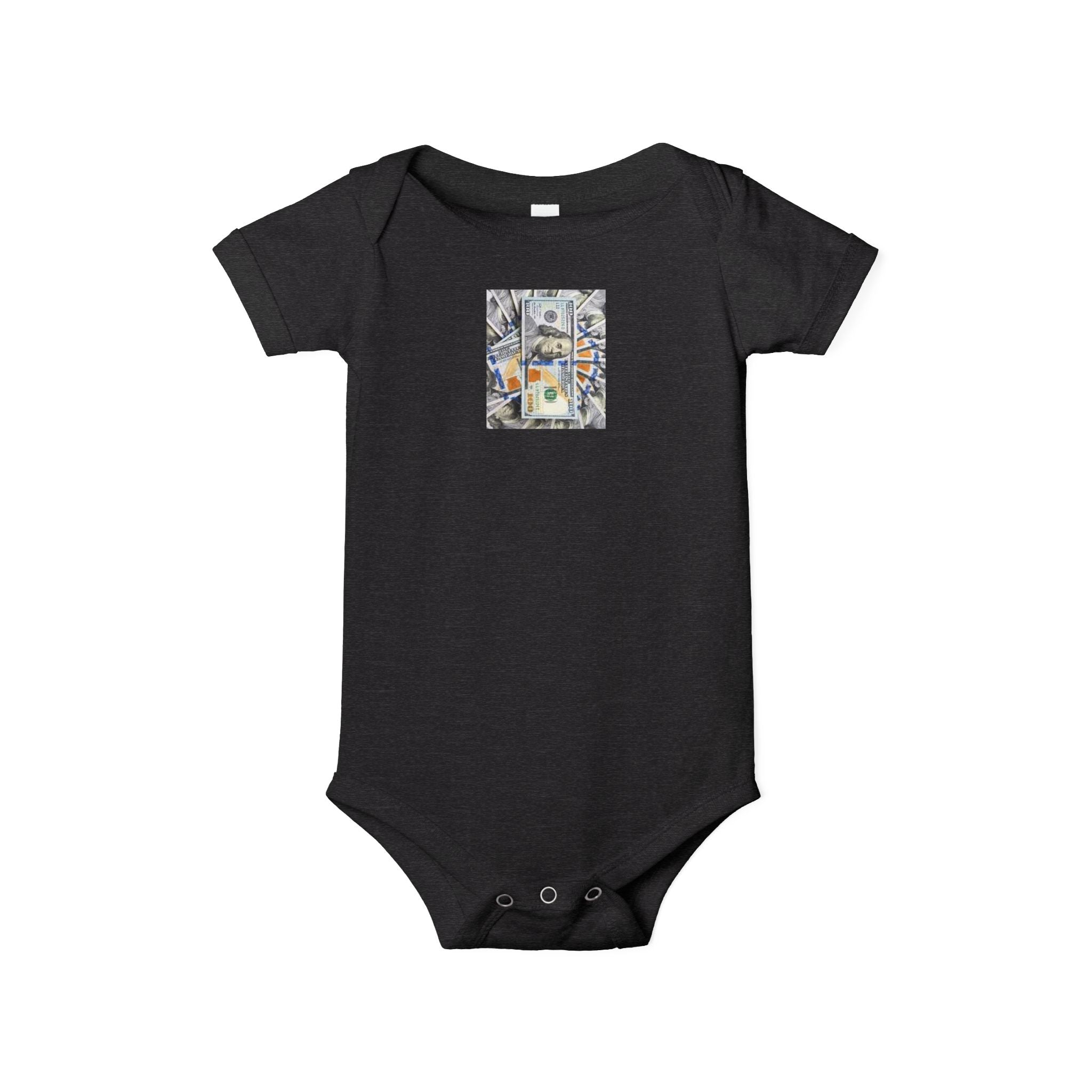 Grenouillère bébé Money Infant Jersey | Body bébé art moderne
