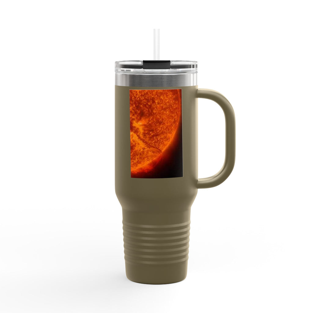 Solar Close-Up Sun Photo Travel Mug, 40oz Insulated Tumbler
