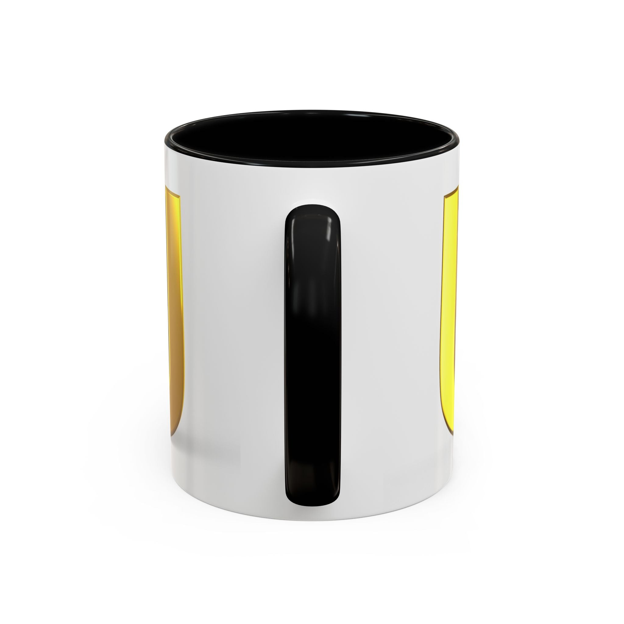 Mug en 3D avec lettre U dorée | Tasse à café 325 ml ou 440 ml