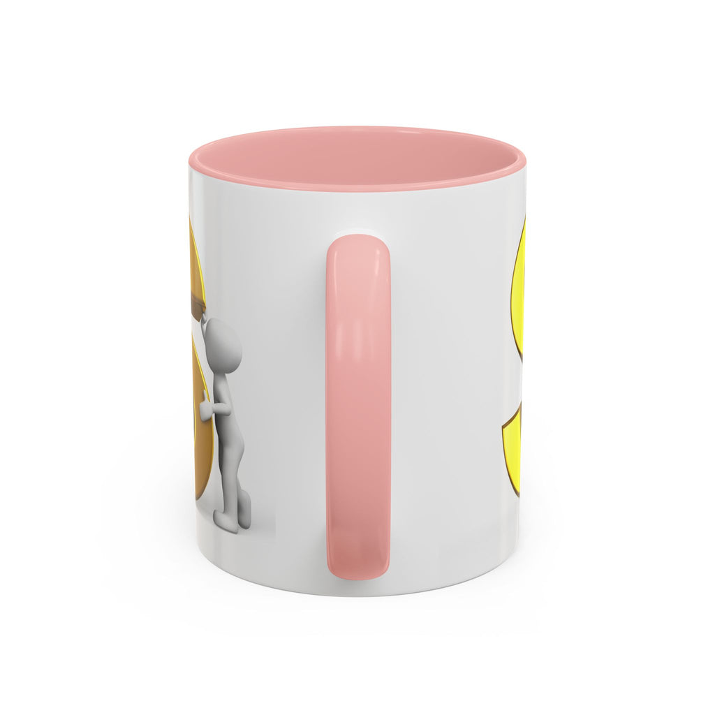 Gold Letter S Initial Mug | Accent Coffee Mug