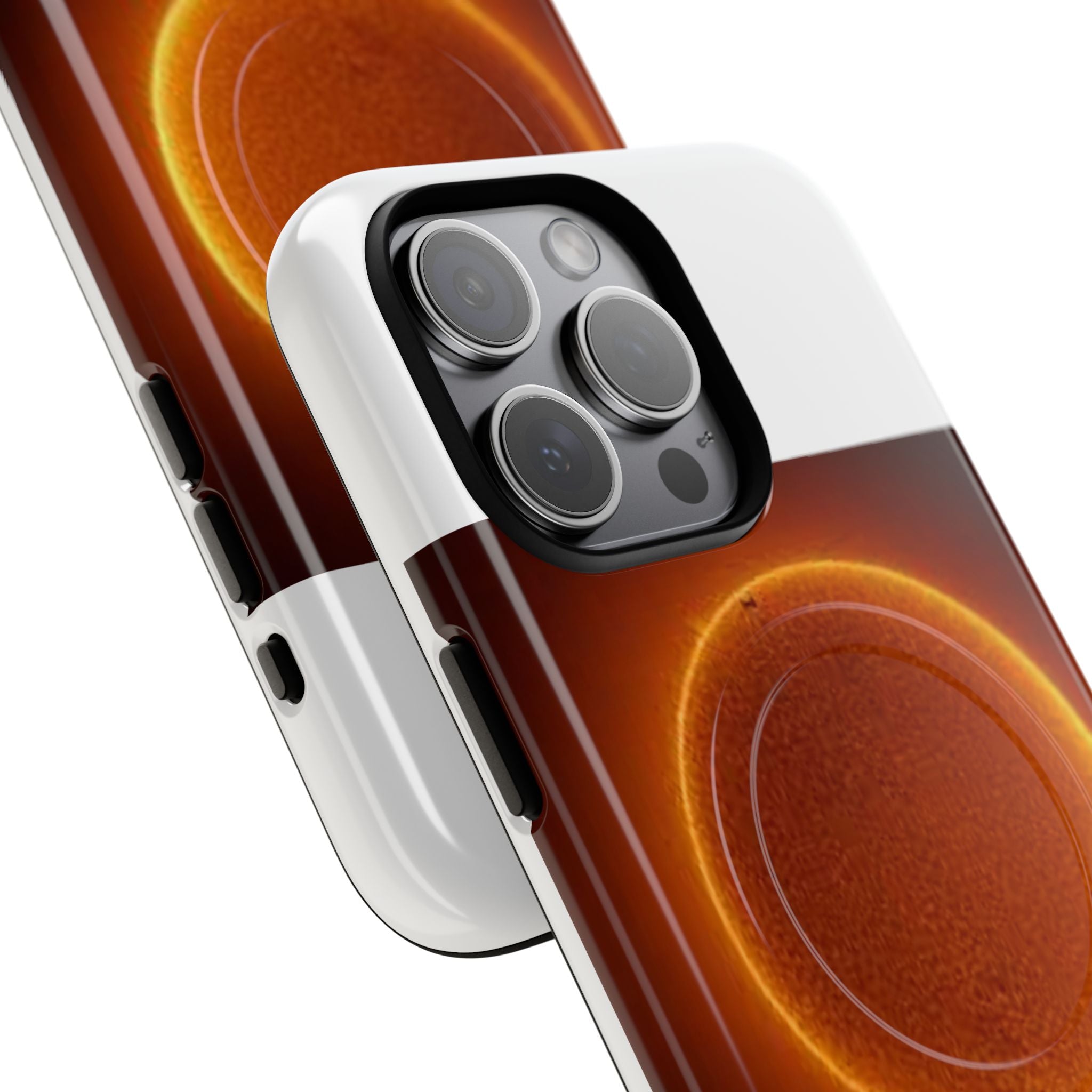 Glowing Solar Eclipse Phone Case | Tough Magnetic Case