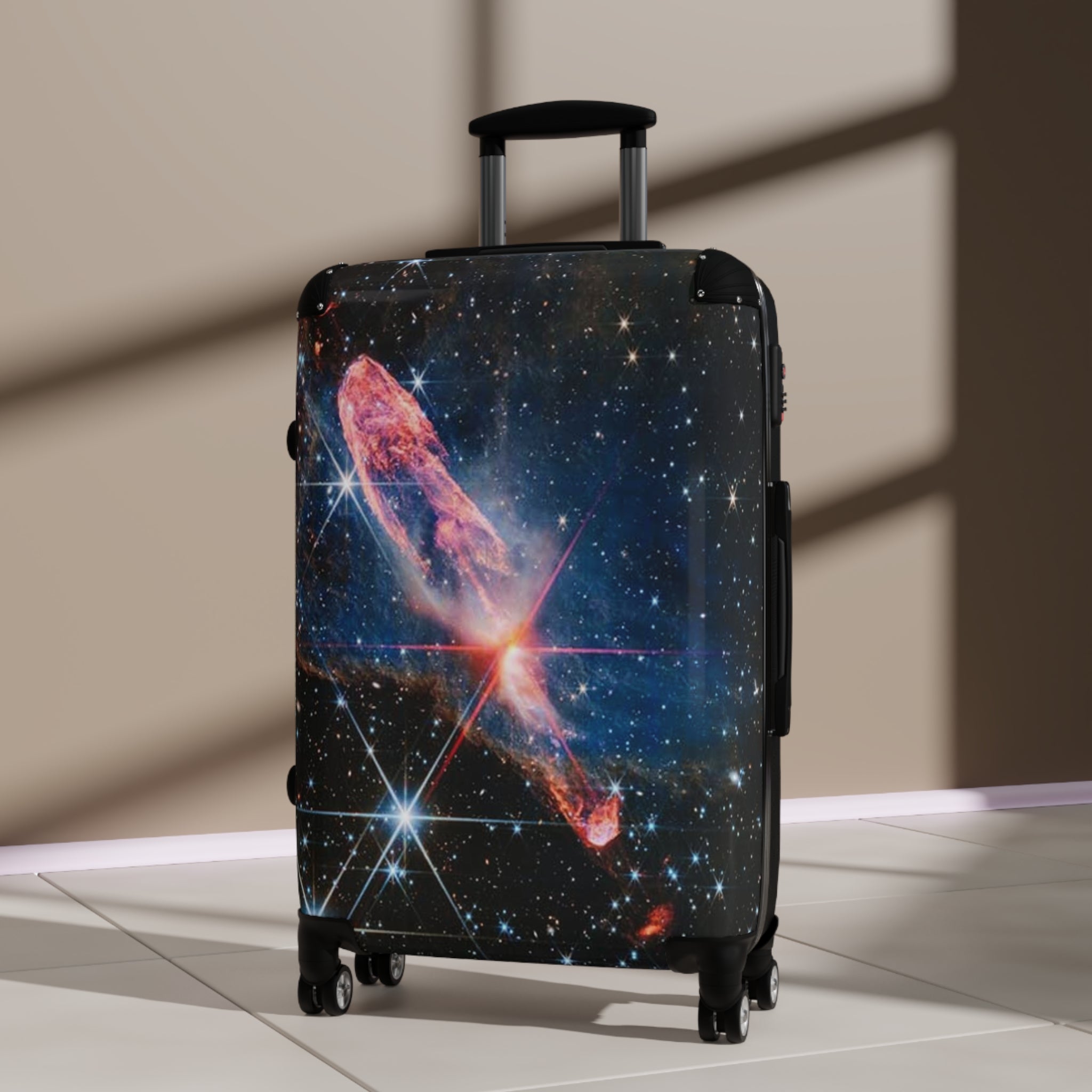 Cosmic Nebula Suitcase | Galaxy Travel Luggage