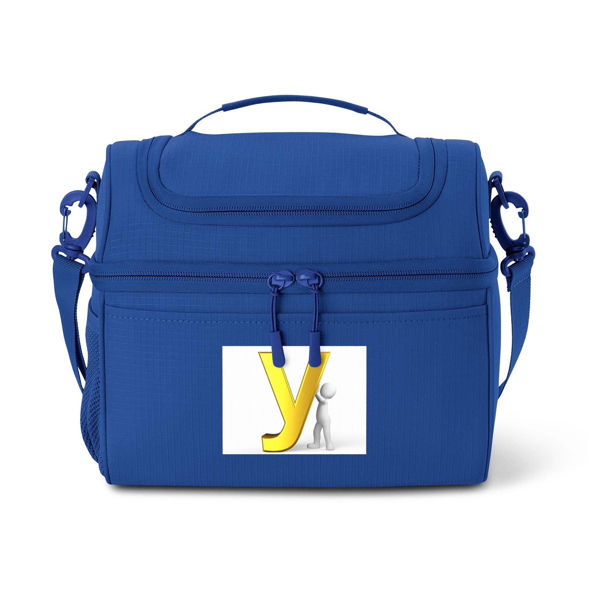 Yellow Letter Y Logo Cooler Bag | Insulated Lunch Tote