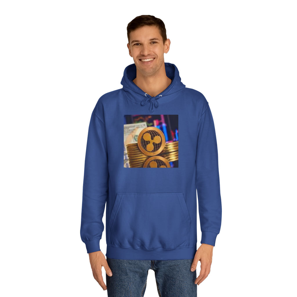 Ripple Cryptocurrency Hoodie | Ripple Coin Graphic, Crypto Stack, Blockchain Fashion