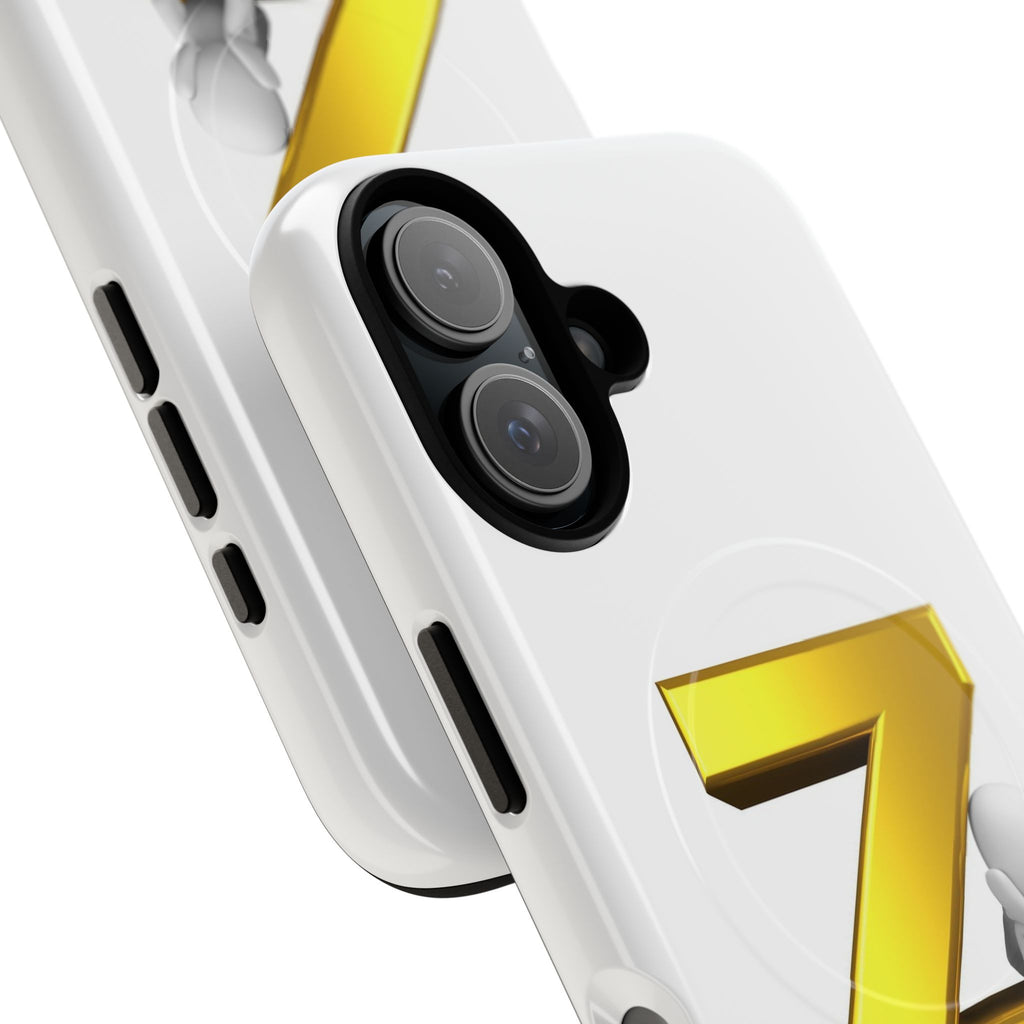 Gold 3D Letter Z Phone Case | Tough Magnetic Case, Monogram Initial