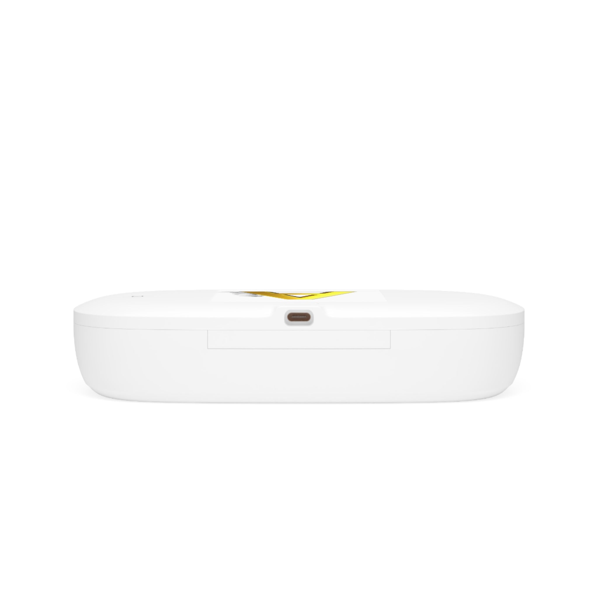 Gold Letter A Design UV Phone Sanitizer and Wireless Charging Pad