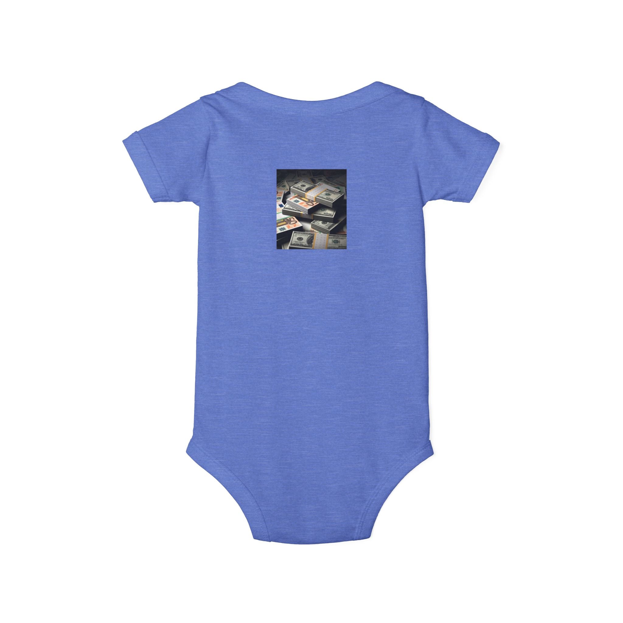 Stack Of Cash Infant Onesie | Baby Bodysuit Photography Print