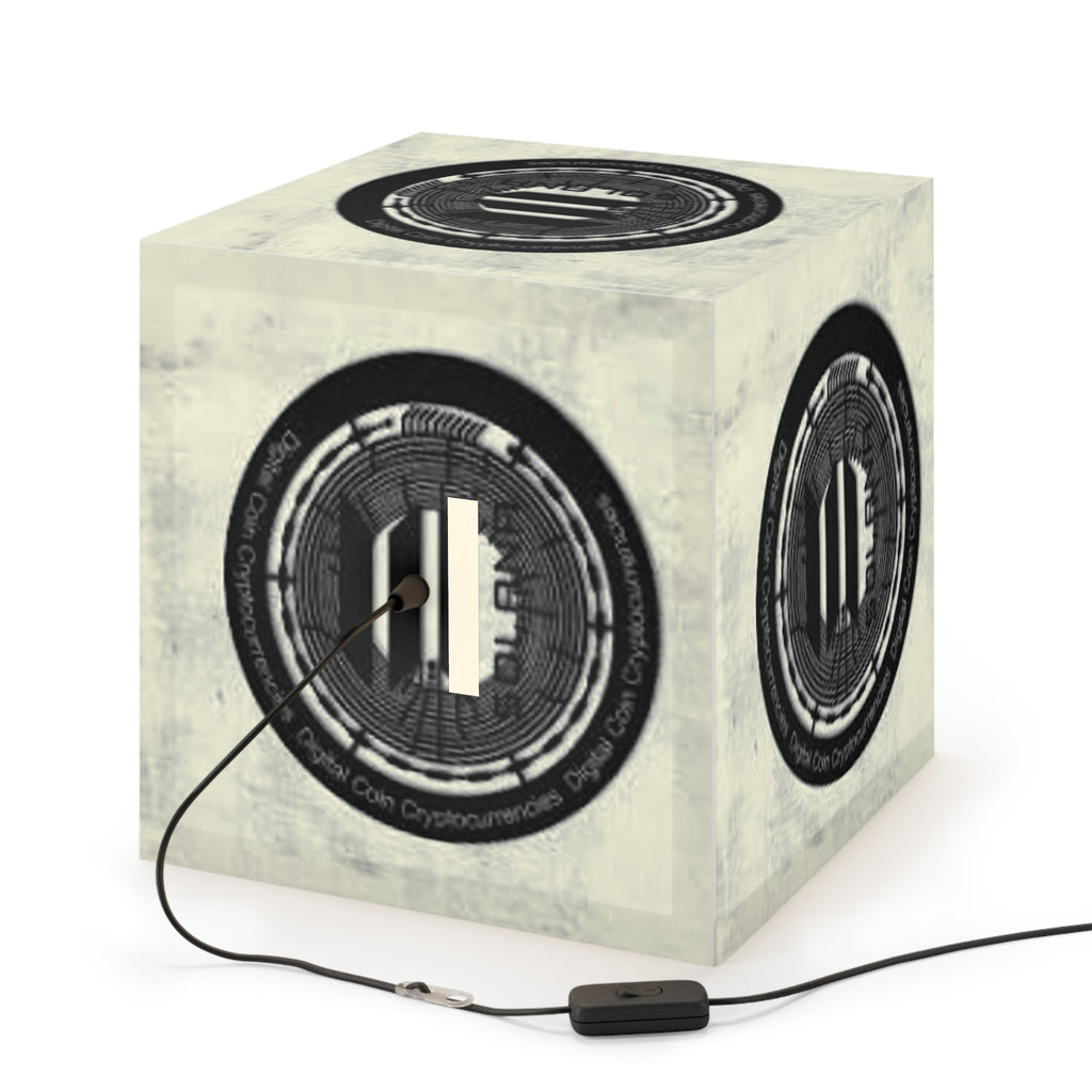 Solana Logo Light Cube Lamp | Cryptocurrency Crypto Nightlight