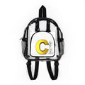 Yellow Letter C Character Clear Stadium Backpack