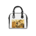 Bitcoin Shoulder Handbag | Retro Coin Pattern Purse