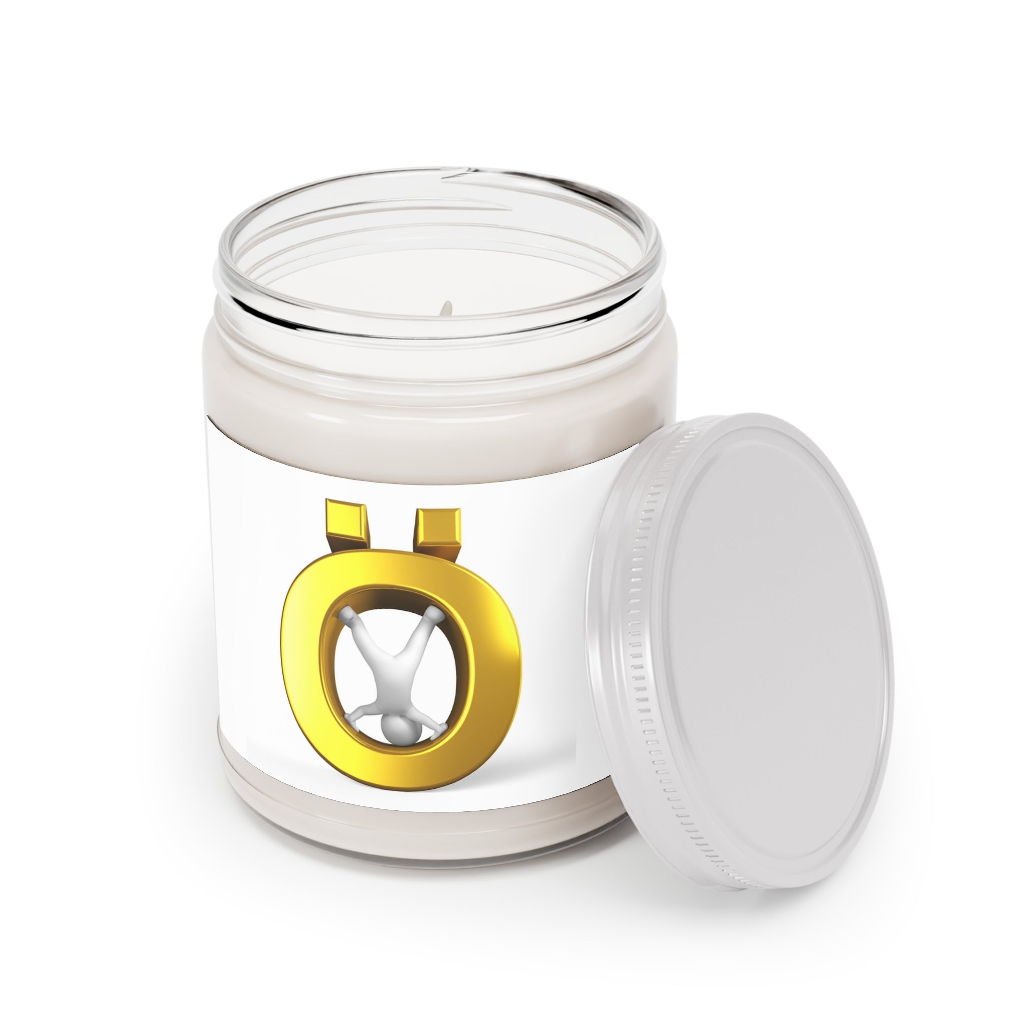 Gold Letter Ö Candle | Candle