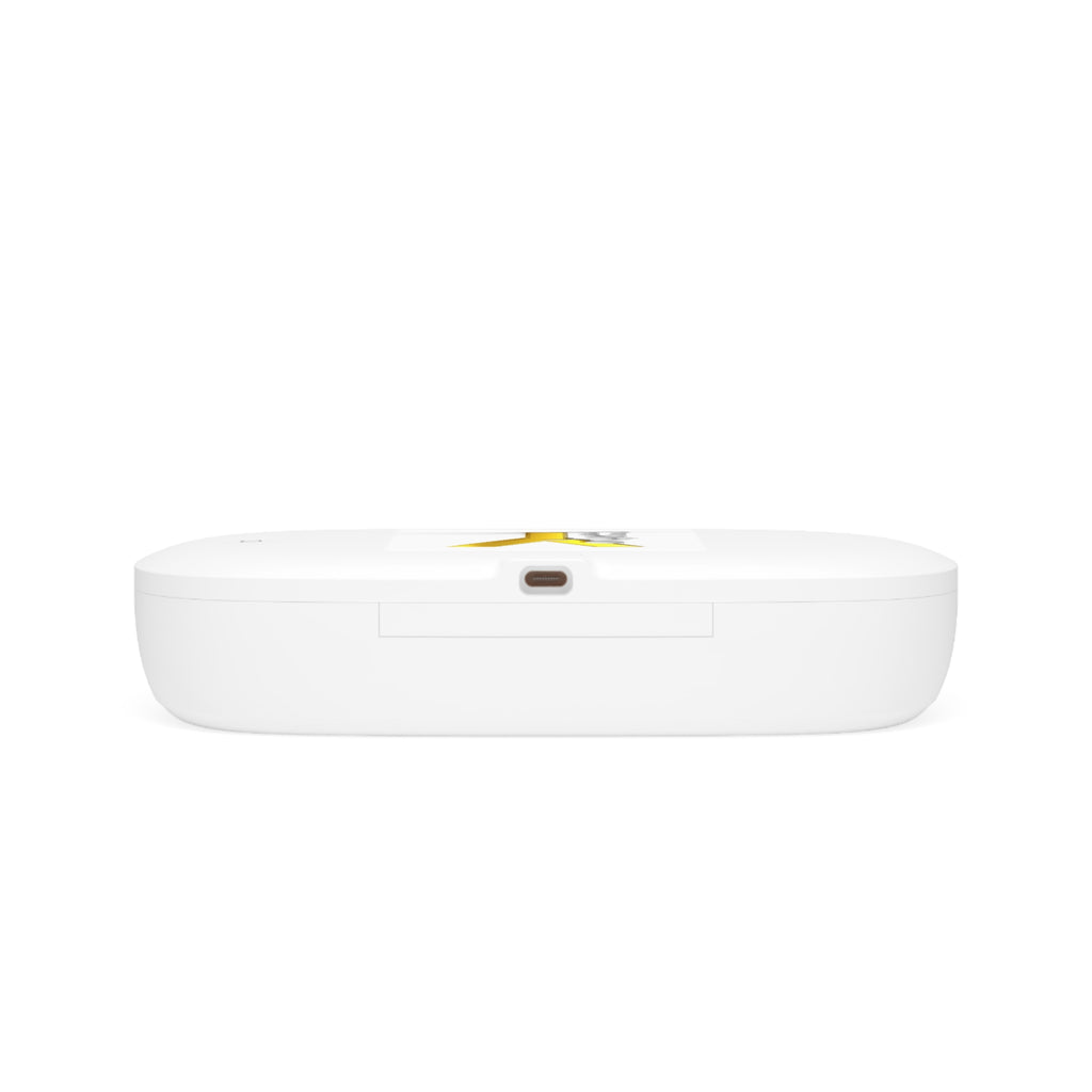 Gold Letter Y Design UV Phone Sanitizer and Wireless Charging Pad