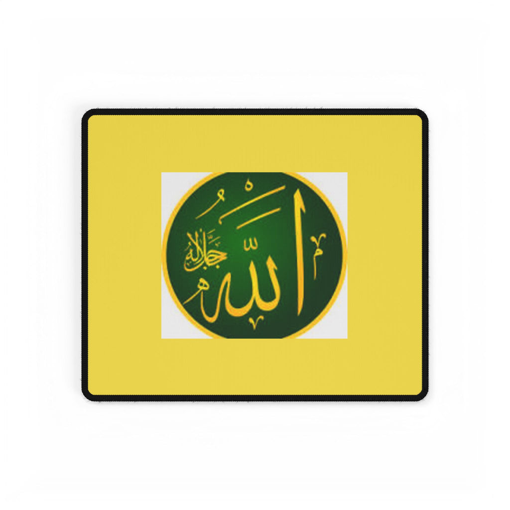 Arabic Calligraphy Allah Desk Mat | Islamic Prayer Circle Mousepad