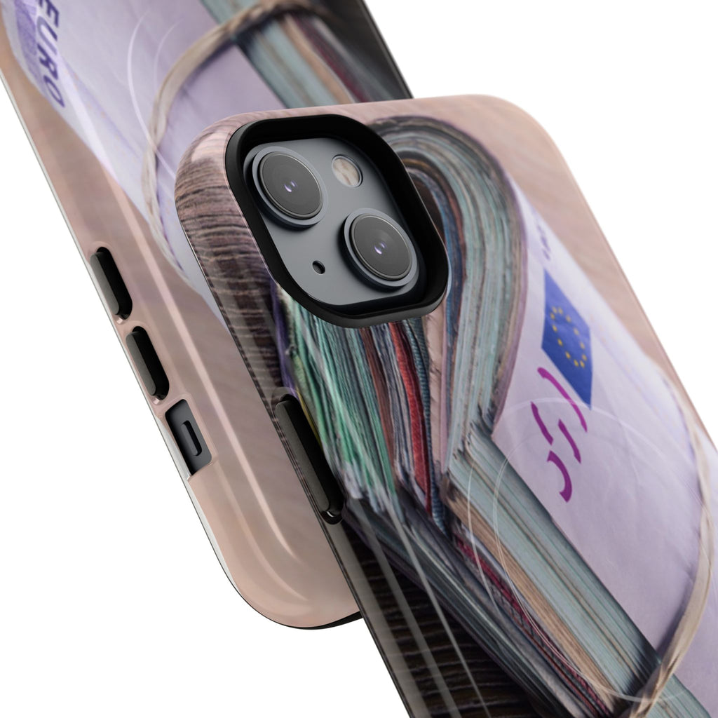 Stack of Euro Banknotes Phone Case | Money Roll iPhone Case, Cash Print