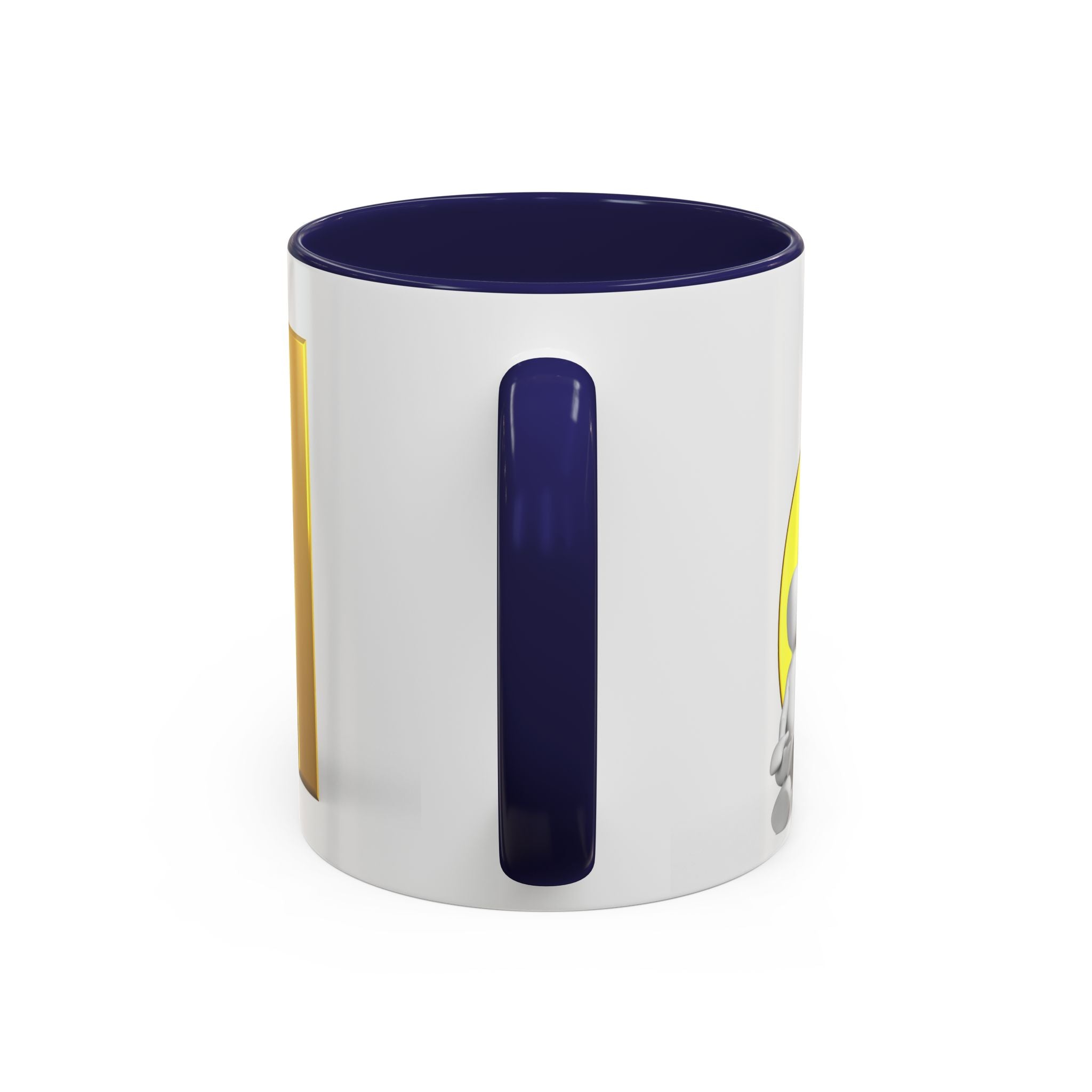 Gold Letter D Mug | Accent Coffee Mug 11oz 15oz