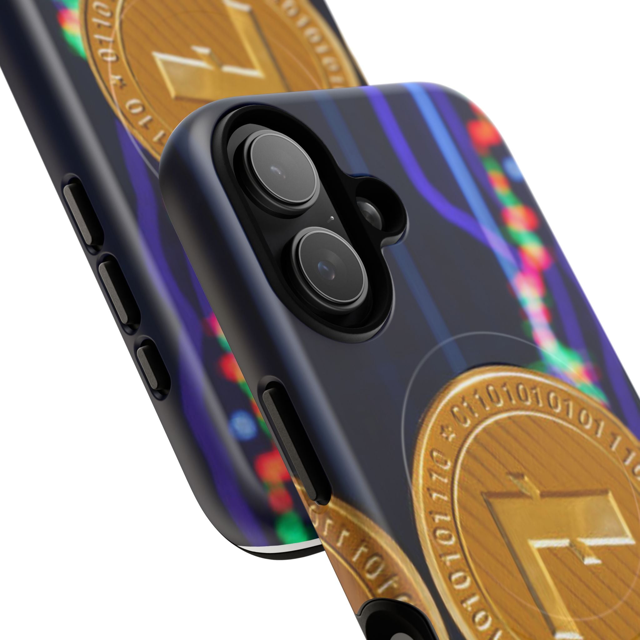 Litecoin Crypto Coin Phone Case | Tough Magnetic Case, Blockchain Design