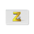 Gold Letter Z with Cute Bunny Baby Fitted Crib Sheet | Monogram Nursery