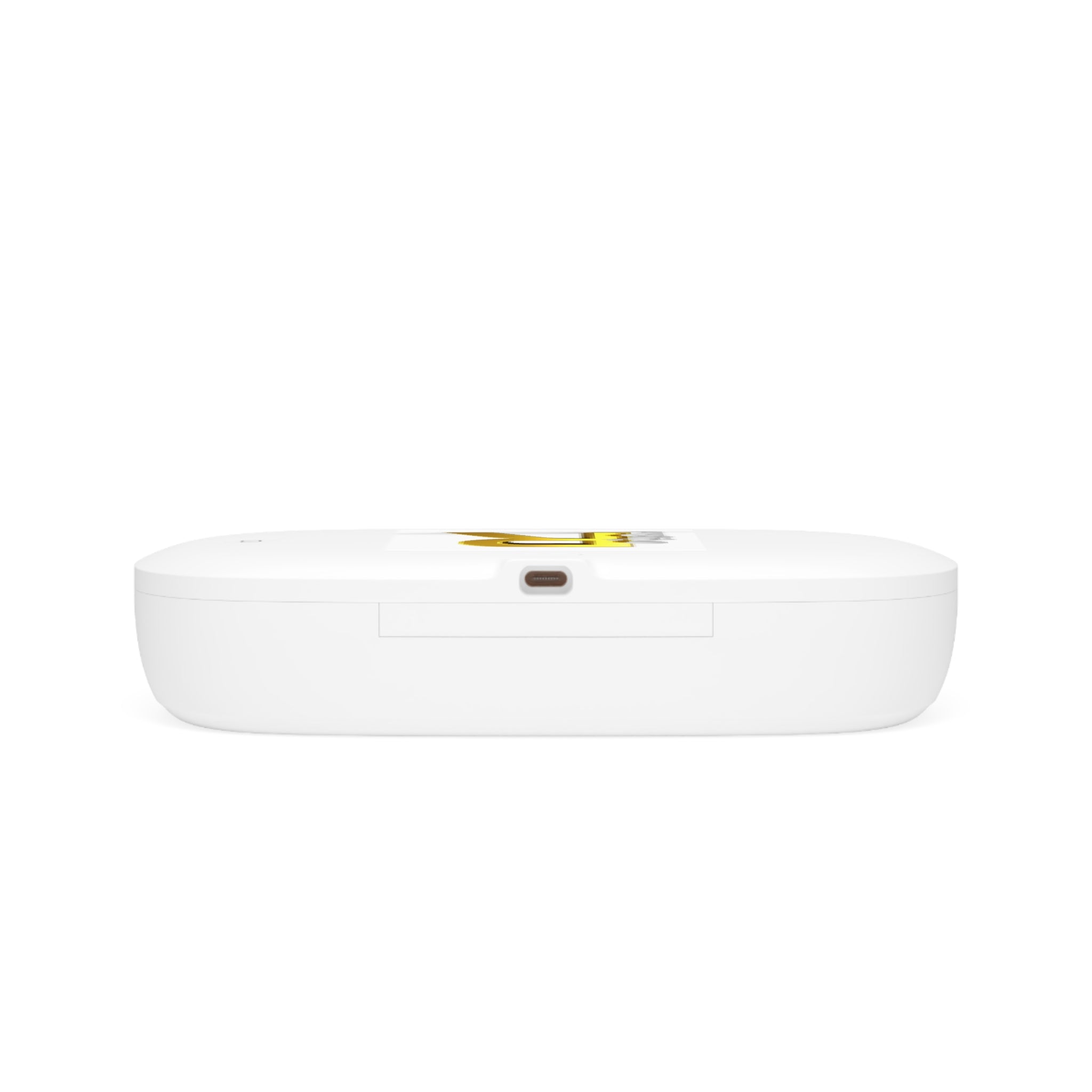 Gold Letter R Design UV Phone Sanitizer and Wireless Charging Pad | Monogram R