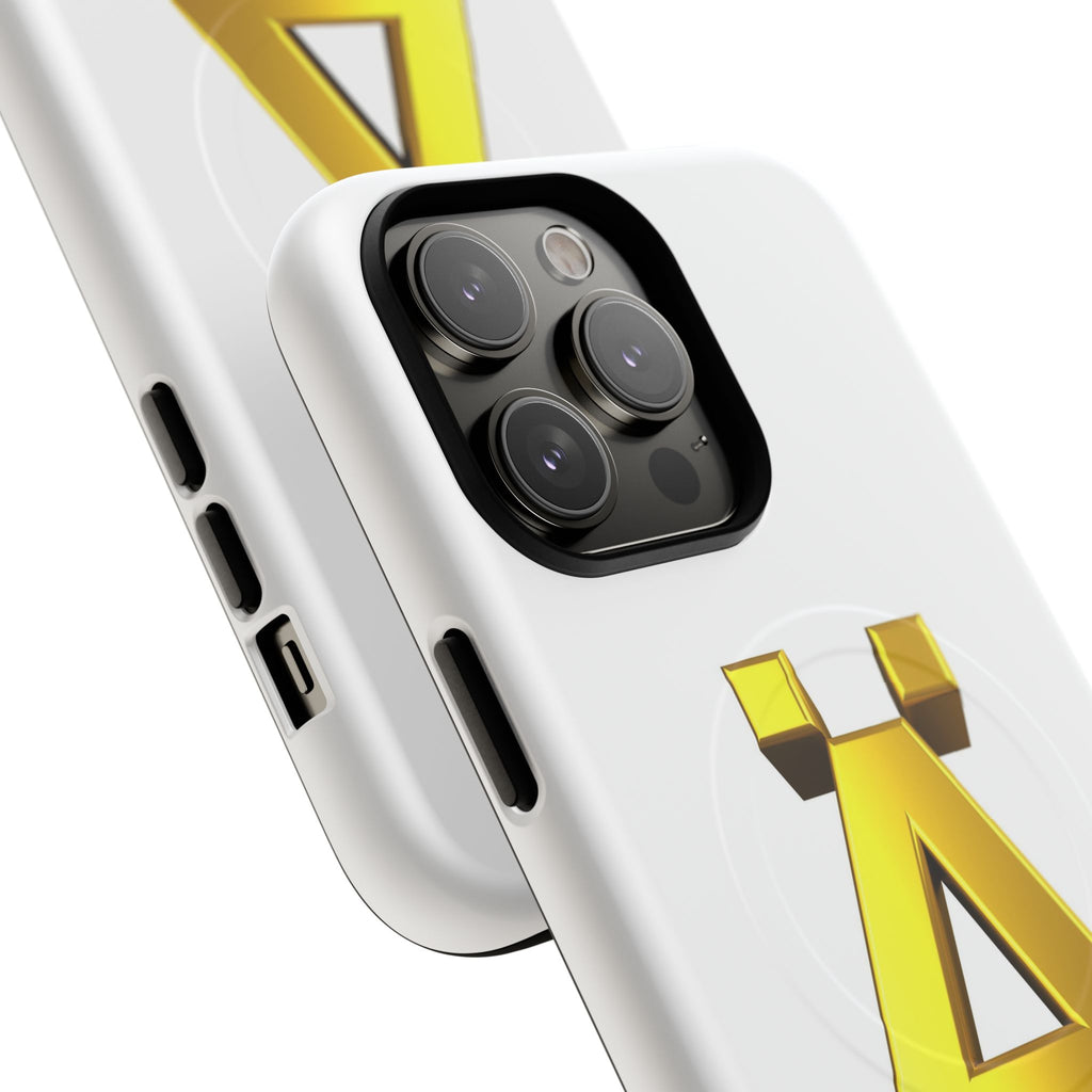 Gold Letter Ä Phone Case | Magnetic Tough Case, Initial Monogram