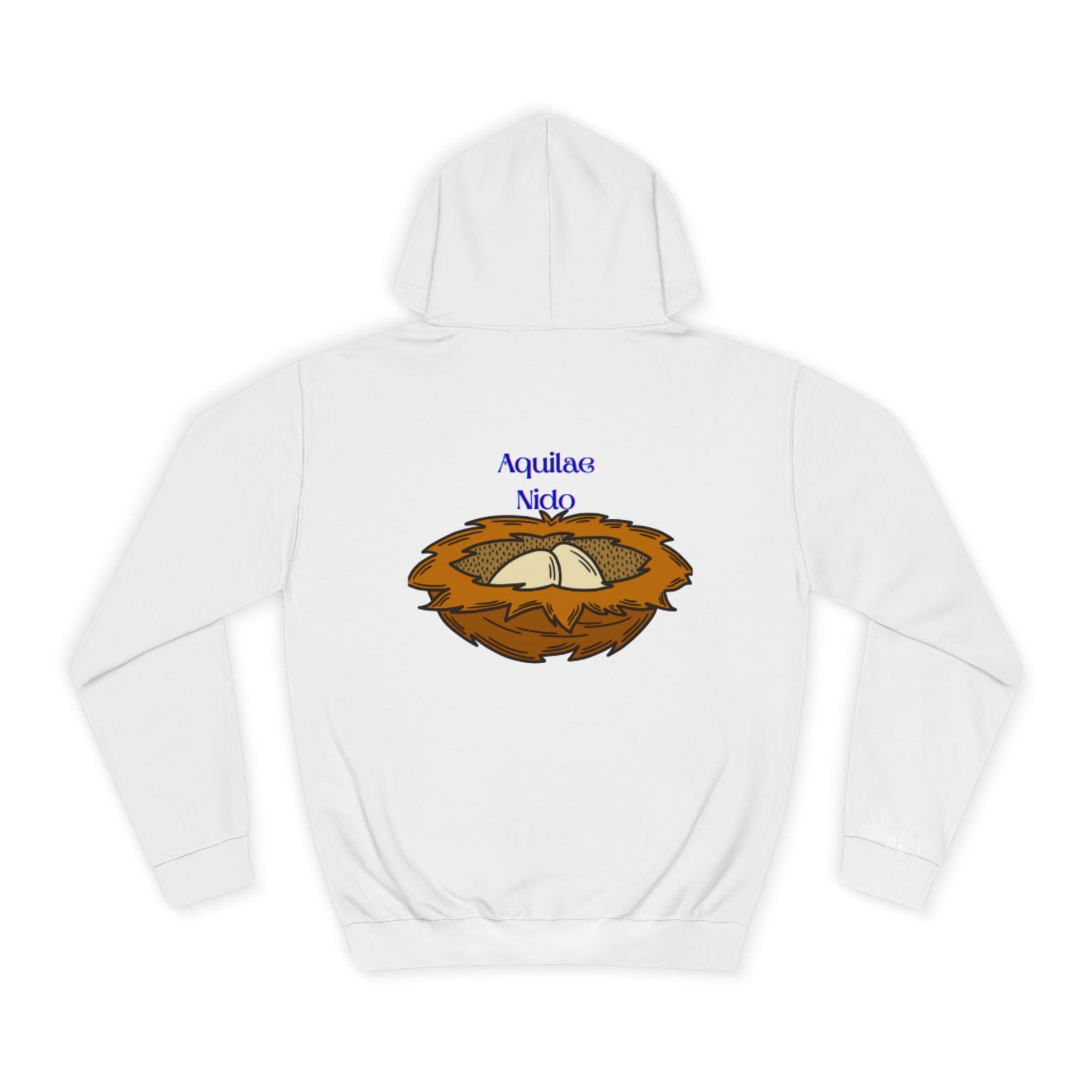 Aquilae Nido Nest Illustration Hoodie | College Crest Style