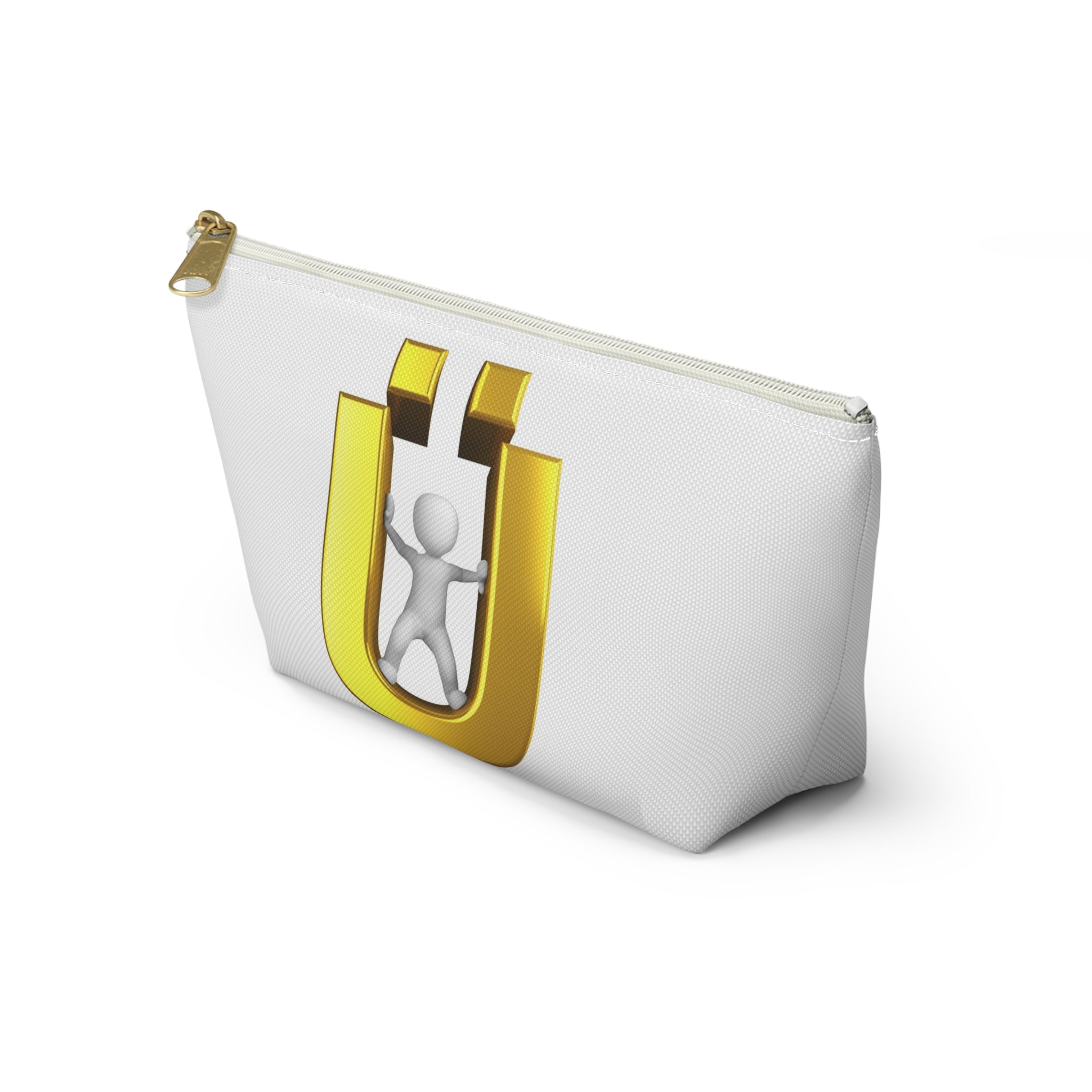 3D Gold Magnet Character Accessory Pouch