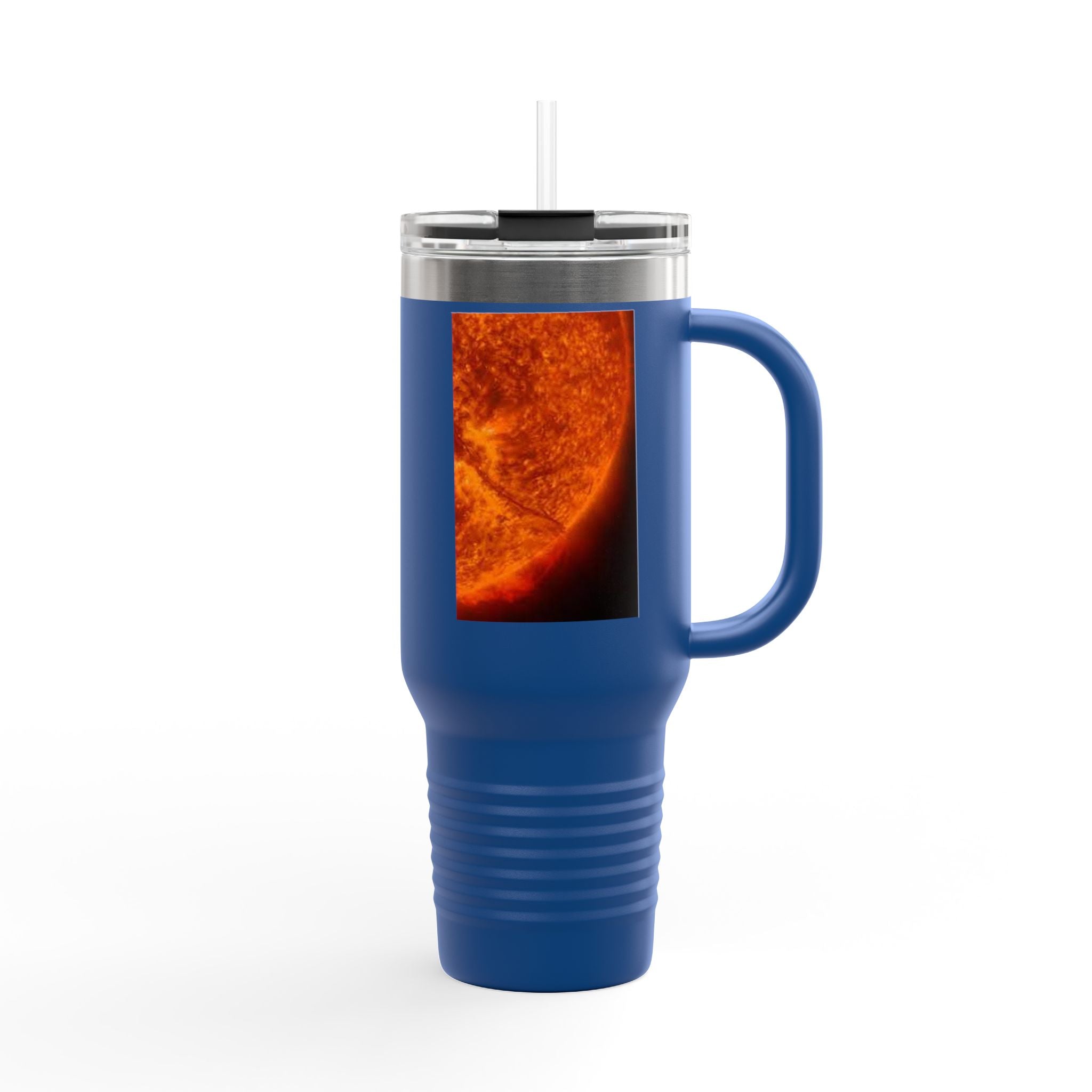 Solar Close-Up Sun Photo Travel Mug, 40oz Insulated Tumbler