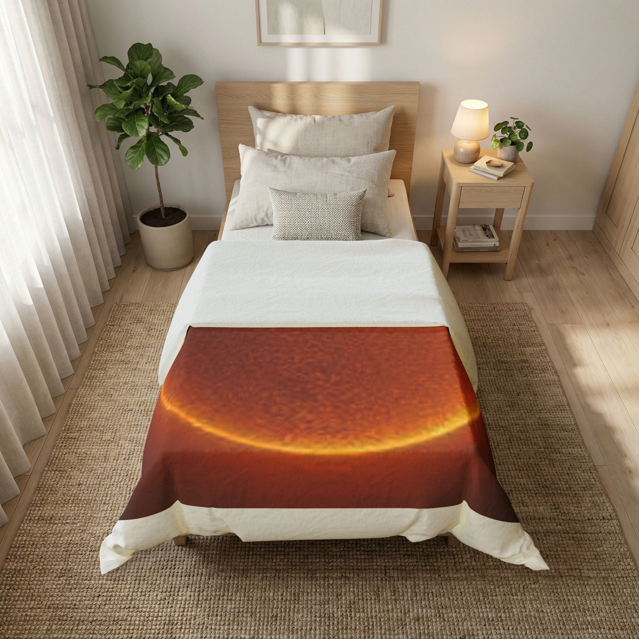 Solar Duvet Cover | Sun Eclipse Bedding