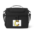 Gold Letter C Cooler Bag | Monogram Initial Insulated Lunch Tote