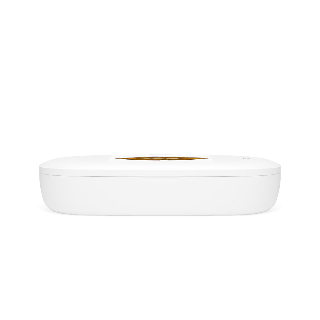 Bird Nest Illustration UV Phone Sanitizer and Wireless Charging Pad | Nest Eggs Design