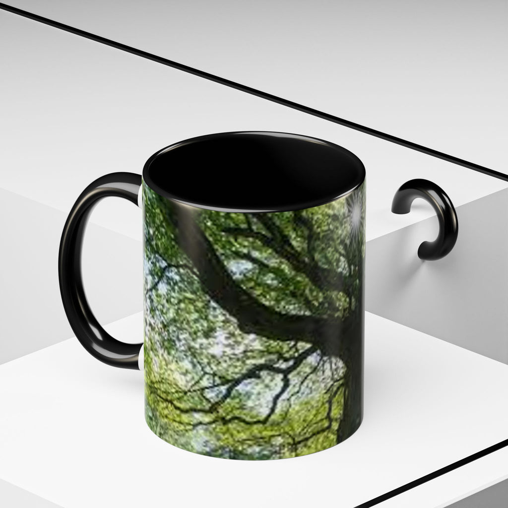 Sunlit Oak Tree Mug | Accent Coffee Mug 11oz 15oz