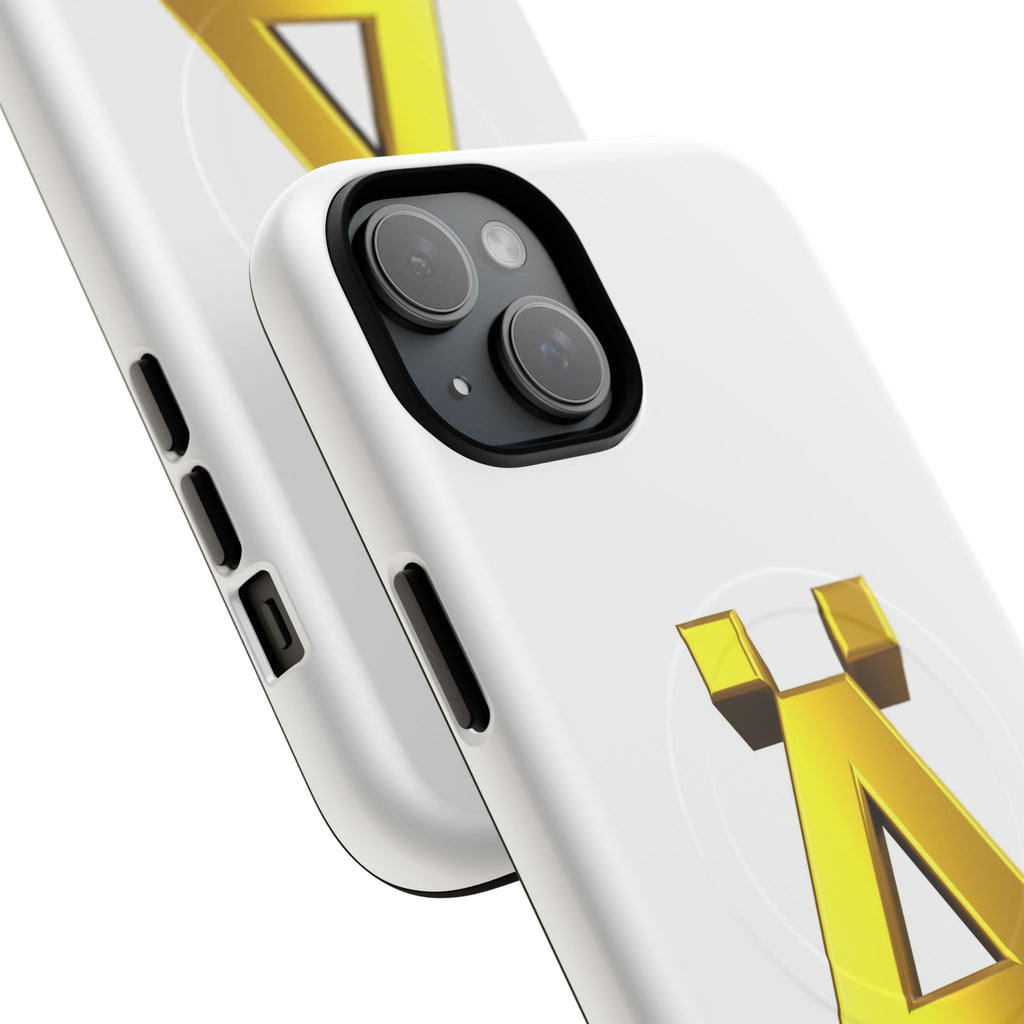 Gold Letter Ä Phone Case | Magnetic Tough Case, Initial Monogram