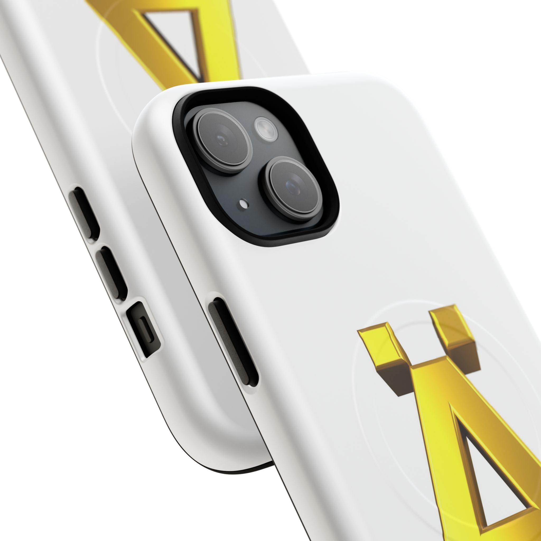Gold Letter Ä Phone Case | Magnetic Tough Case, Initial Monogram