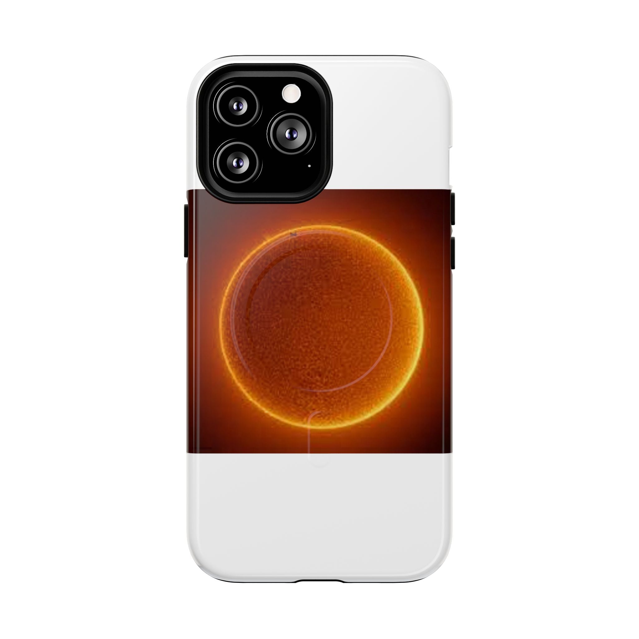Coque de téléphone luminescente pour éclipse solaire | Coque magnétique résistante