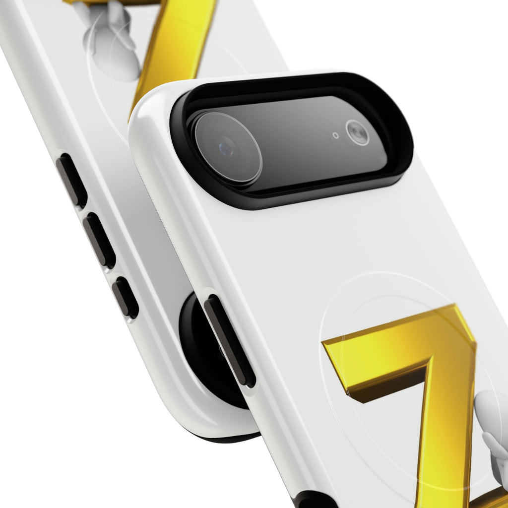 Gold 3D Letter Z Phone Case | Tough Magnetic Case, Monogram Initial