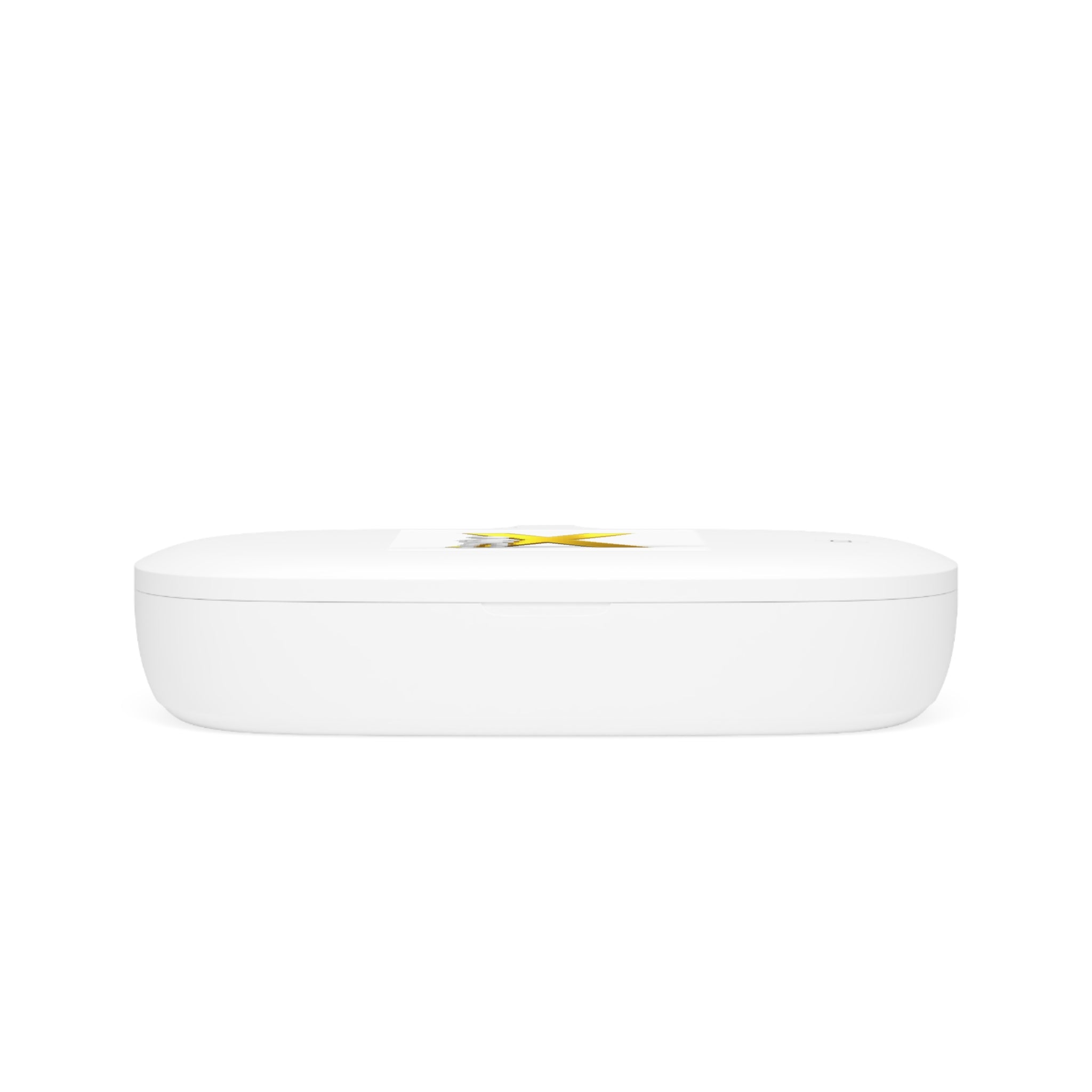 Gold Letter X Design Sanitizer Wireless Charging Pad | UV Phone Sanitizer