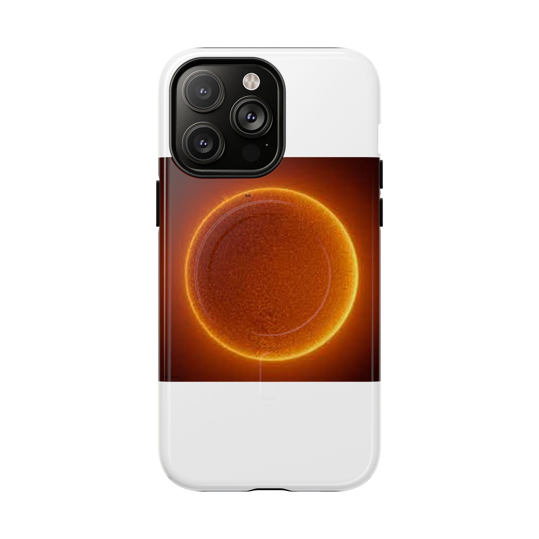 Coque de téléphone luminescente pour éclipse solaire | Coque magnétique résistante