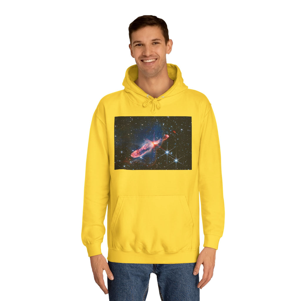 Nebula Space Photo Hoodie | Cosmic Galaxy Stars Astronautic Design