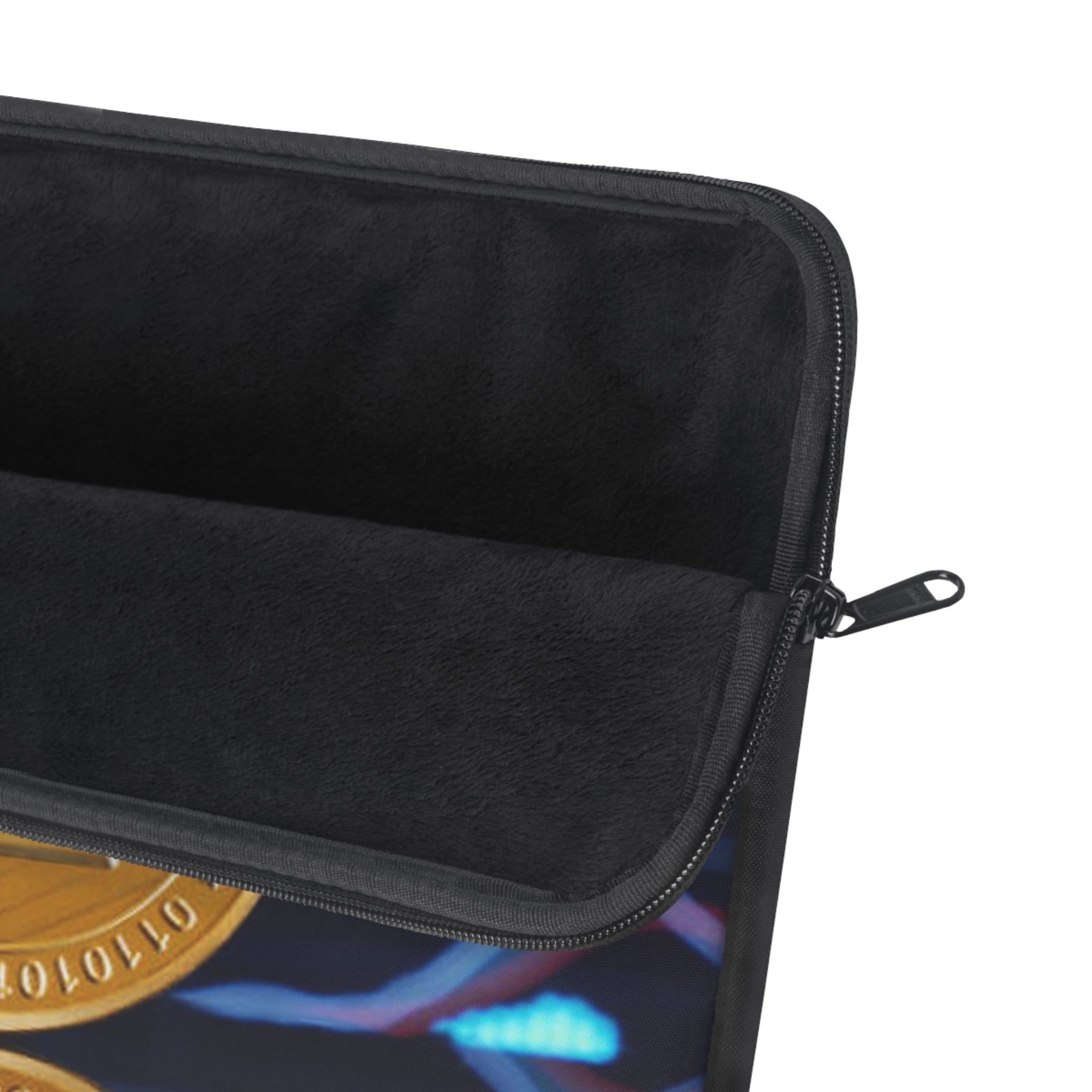 Litecoin Coin Graphic Laptop Sleeve | Crypto Chart Design